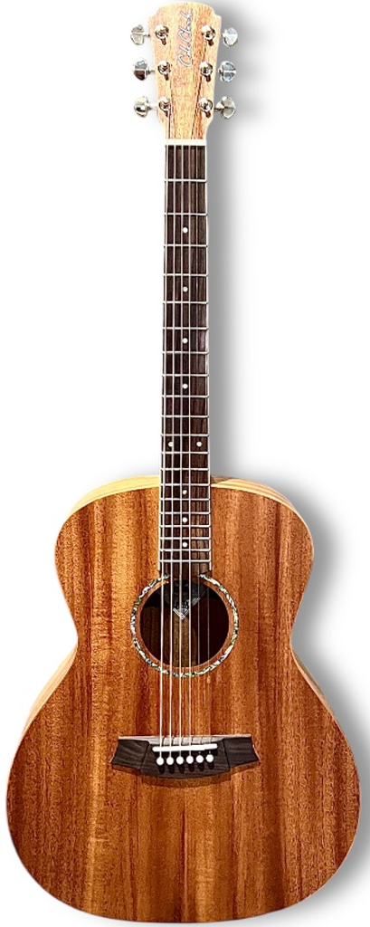 Cole Clark SAN1-MMAH Studio Grand Auditorium Acoustic Electric Guitar in African Mahogany