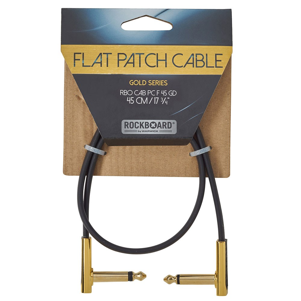 Warwick RockBoard 45 cm Gold Series Flat Patch Cable