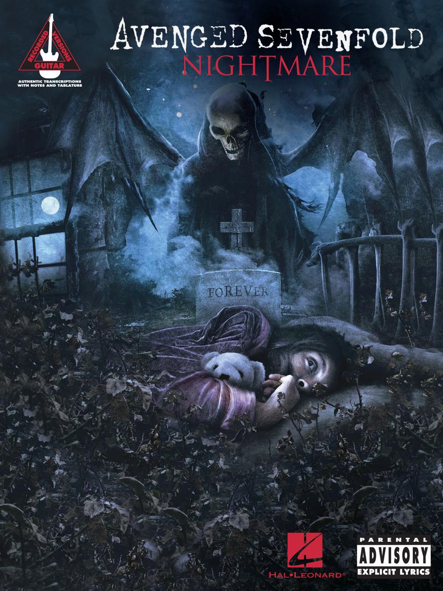 Avenged Sevenfold Nightmare Guitar Recorded Versions Softcover Tab