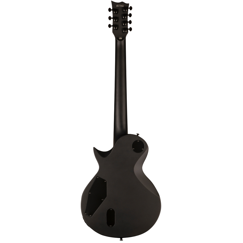 ESP LTD EC-407 7 String Electric Guitar in Black Satin