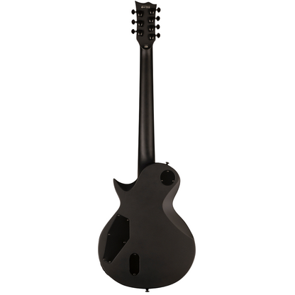 ESP LTD EC-407 7 String Electric Guitar in Black Satin