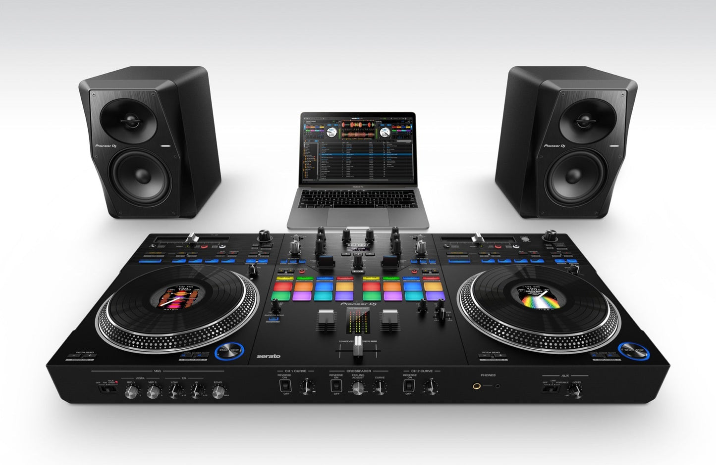 Pioneer DDJ-REV7 Scratch Style 2 Channel Professional DJ Controller in Black