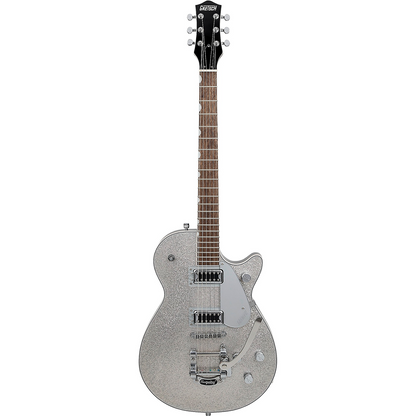 Gretsch G5230T Electromatic Sparkle Jet™ FT Single Cut with Bigsby in Silver Sparkle