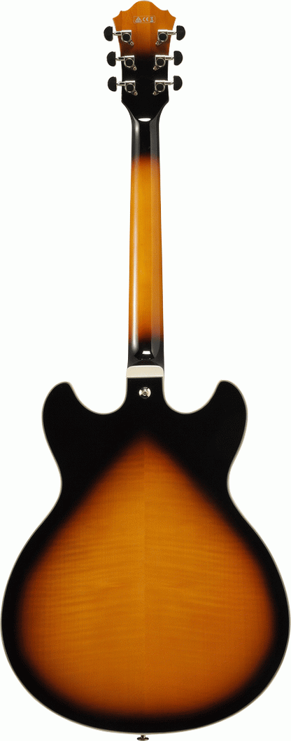Ibanez AS113 Artstar Electric Guitar in Brown Sunburst