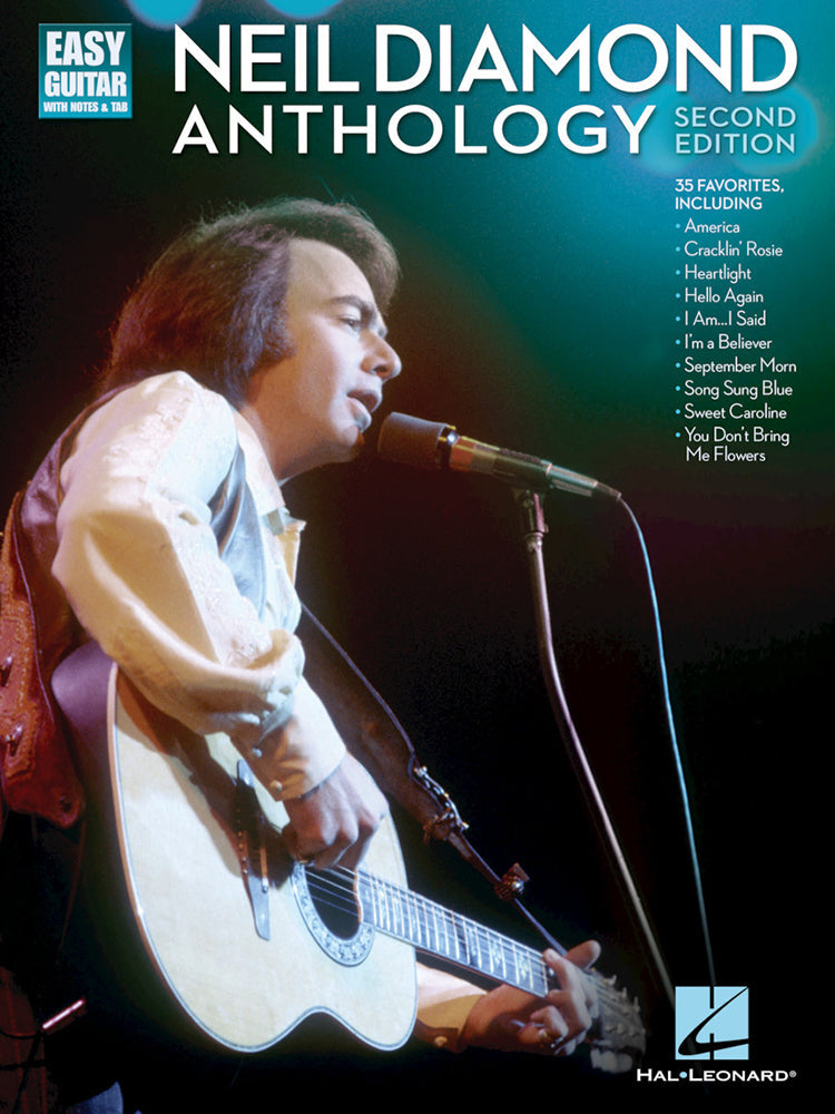 Neil Diamond Anthology Easy Guitar Notes Tab Second Edition