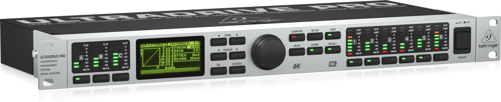 Behringer Ultradrive Pro DCX2496 Loudspeaker Management System
