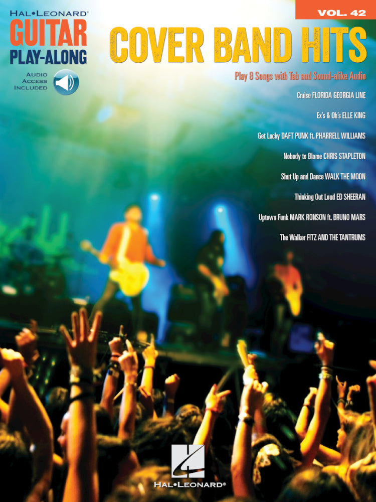 Cover Band Hits Guitar Play Along Volume 42 Tab