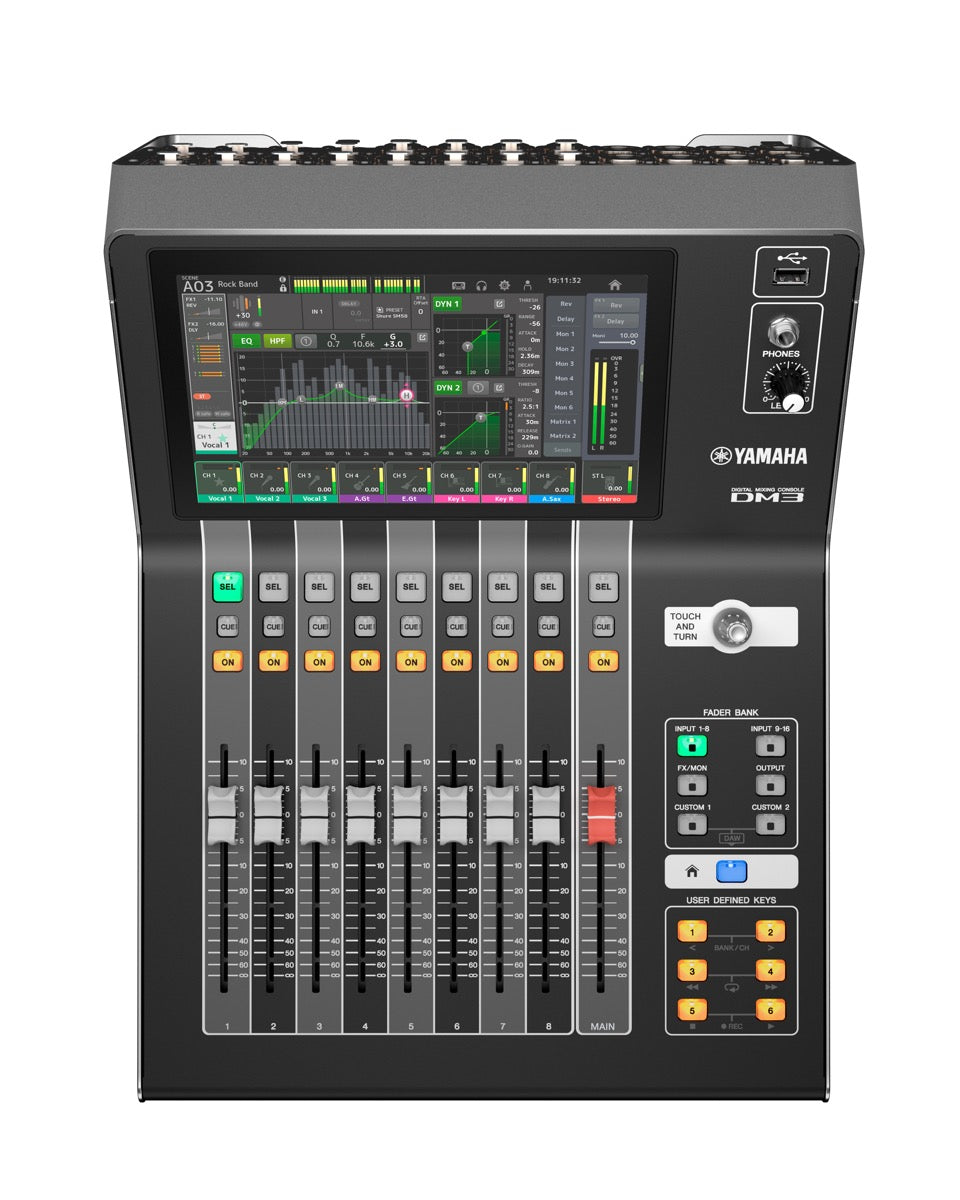 Yamaha DM3 Dante Compatible Digital Mixer | $300 Cashback! (Via Redemption)