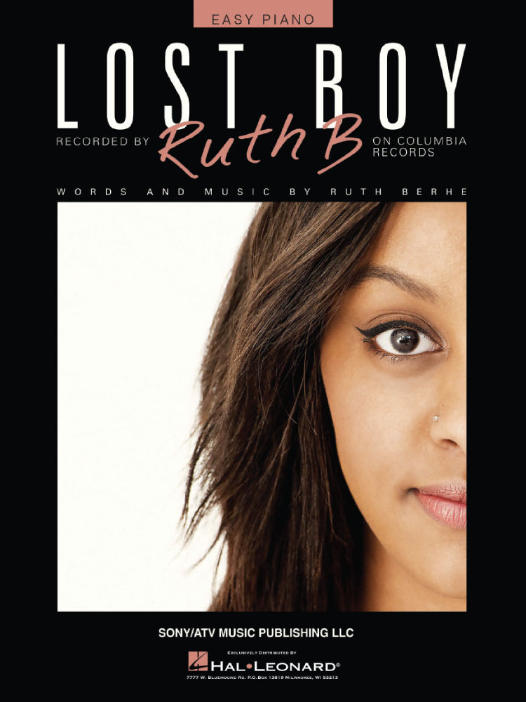 Ruth B Lost Boy Easy Piano S/S