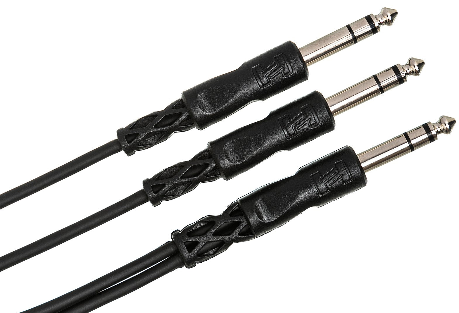 HOSA CYS105 Y Cable 1/4" TRS to Dual 1/4" TRS 5Ft