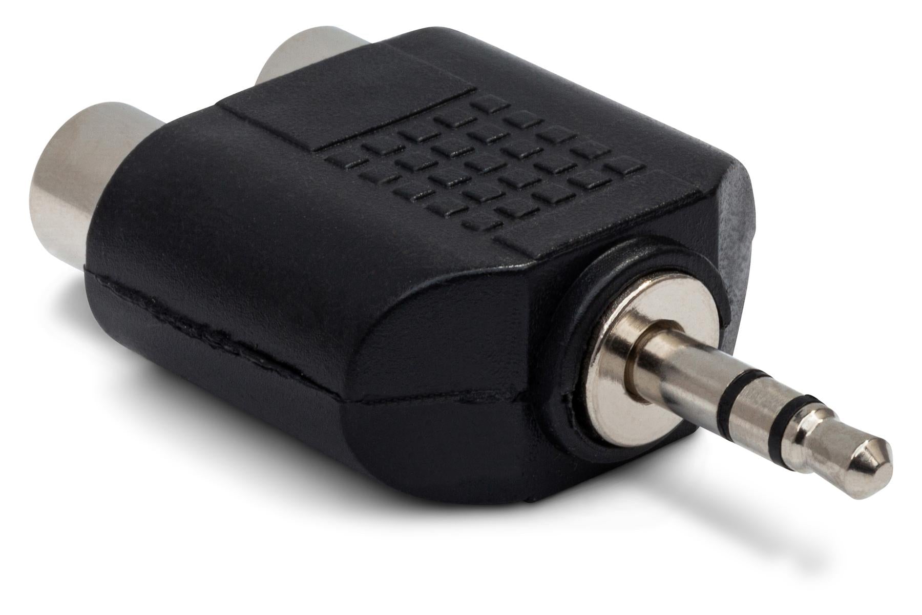HOSA GRM193 Adapter Dual RCA To 3.5mm TRS