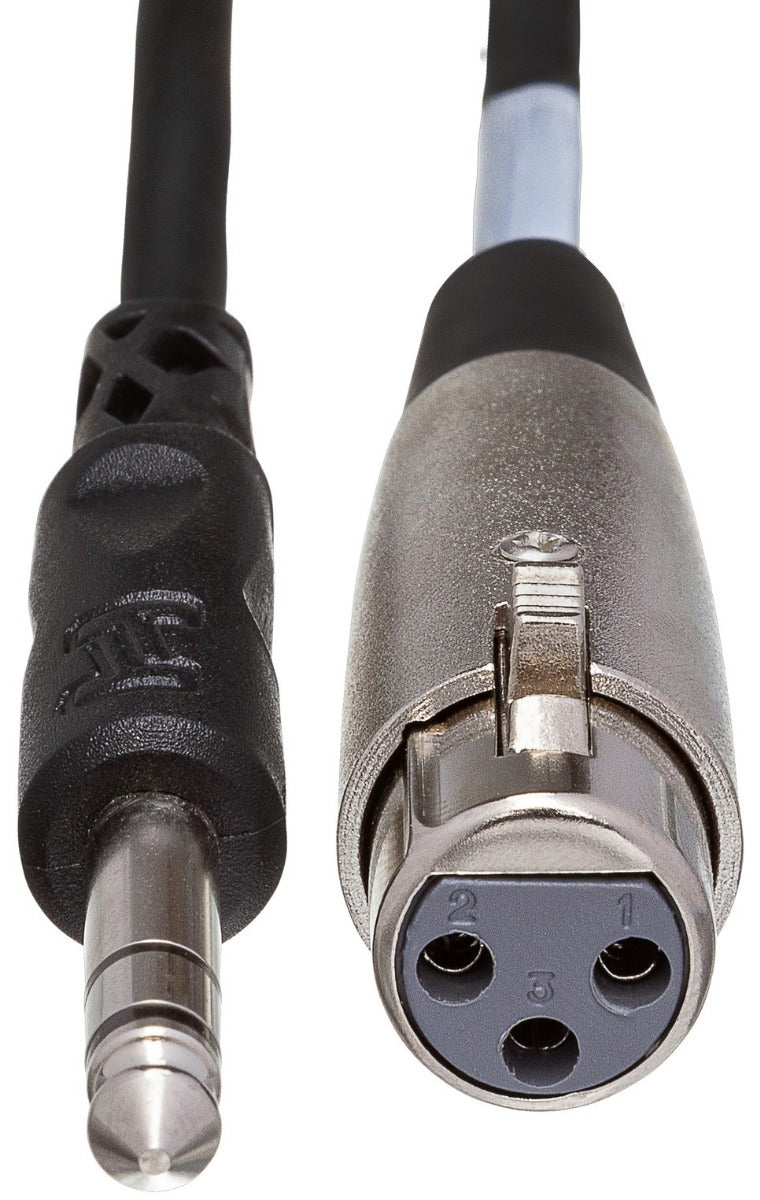 HOSA STX110F Balanced Interconnect Cable XLR3F to 1/4" TRS 10 Ft
