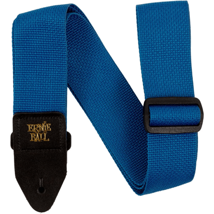 Ernie Ball Polypro Guitar Or Bass Strap in Pearl Blue & Black