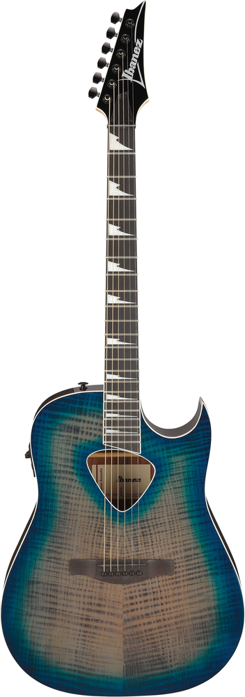 Ibanez ALT50FA Electric Acoustic Guitar in Blue Doom Burst High Gloss