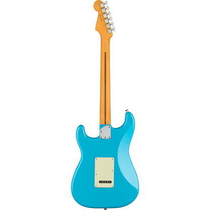 Fender American Professional II Stratocaster, Maple Fingerboard in Miami Blue