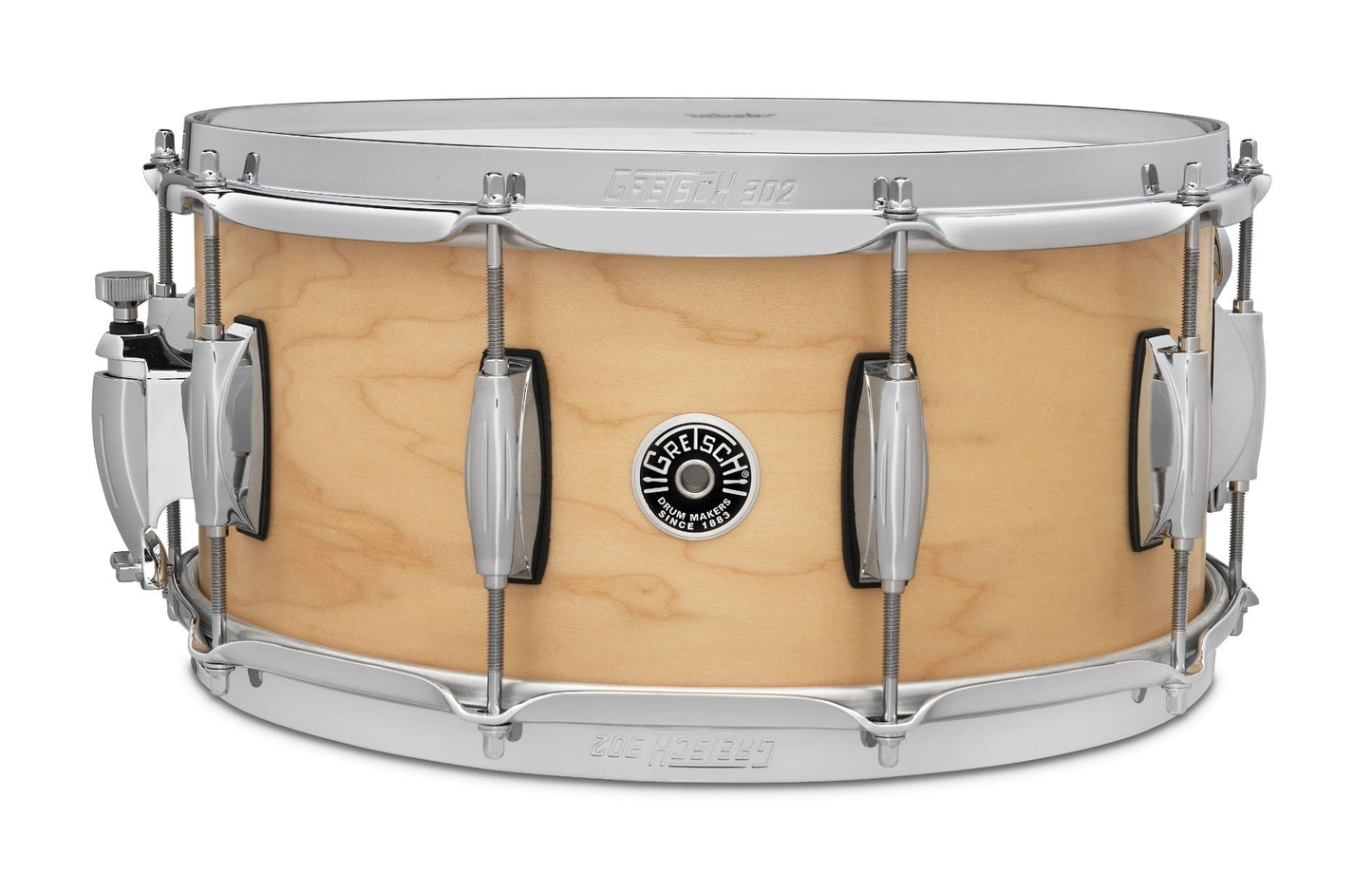 Gretsch Brooklyn Series 6.5" x 14" Straight Satin Snare Drum