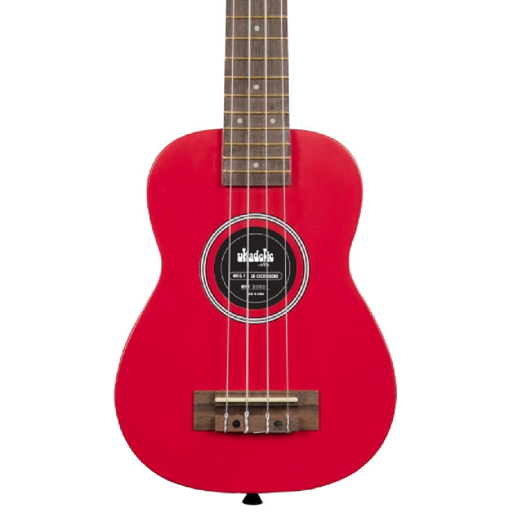Kala Ukadelic Soprano Ukulele in Cherry Bomb