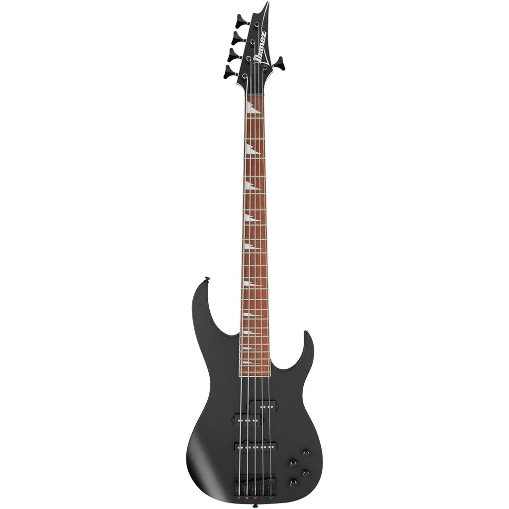 Ibanez RGB305 Electric 5 String Bass in Black Flat