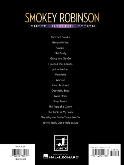 Smokey Robinson Sheet Music Collection PVG