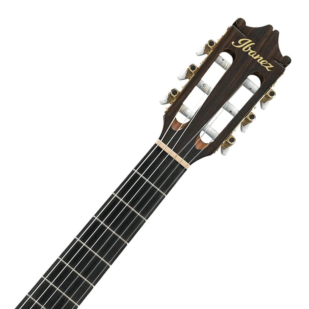 Ibanez GA5TCE Thinline Classical Guitar in Amber High Gloss
