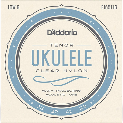 D’Addario EJ65TLG Pro Arté Custom Extruded Nylon Tenor Low G Ukulele Strings