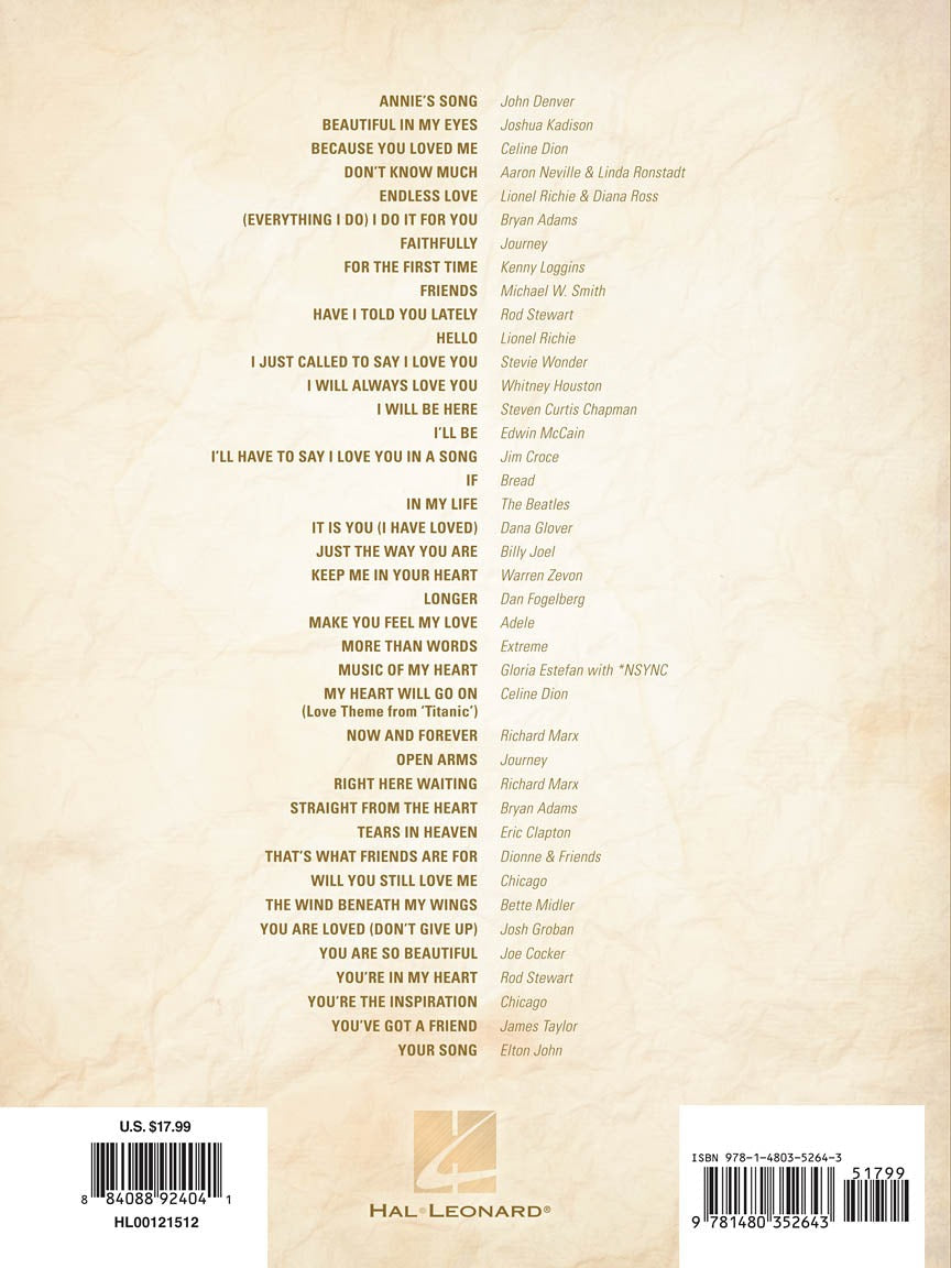 Songs from the Heart PVG
