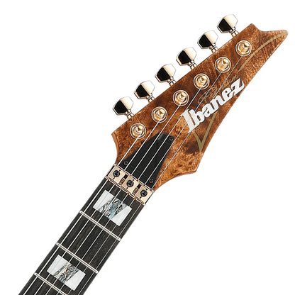 Ibanez RGT1220PB Premium Electric Guitar in Antique Brown Stained Flat