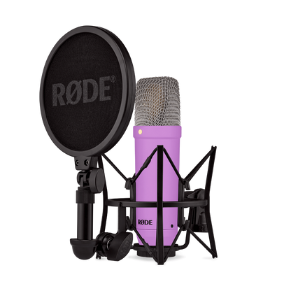 Rode NT1 Signature Series Studio Condenser Microphone in Purple