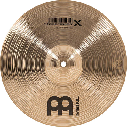 Meinl Cymbals Generation X 12" and 14" Xtreme Stack HiHats