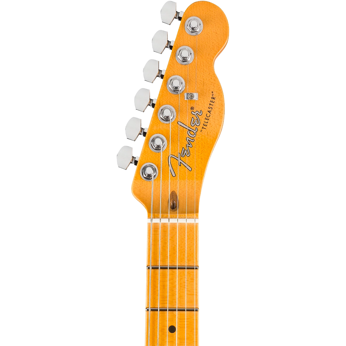 Fender American Ultra Luxe Vintage '50s Telecaster Electric Guitar, Maple Fingerboard in White Blonde