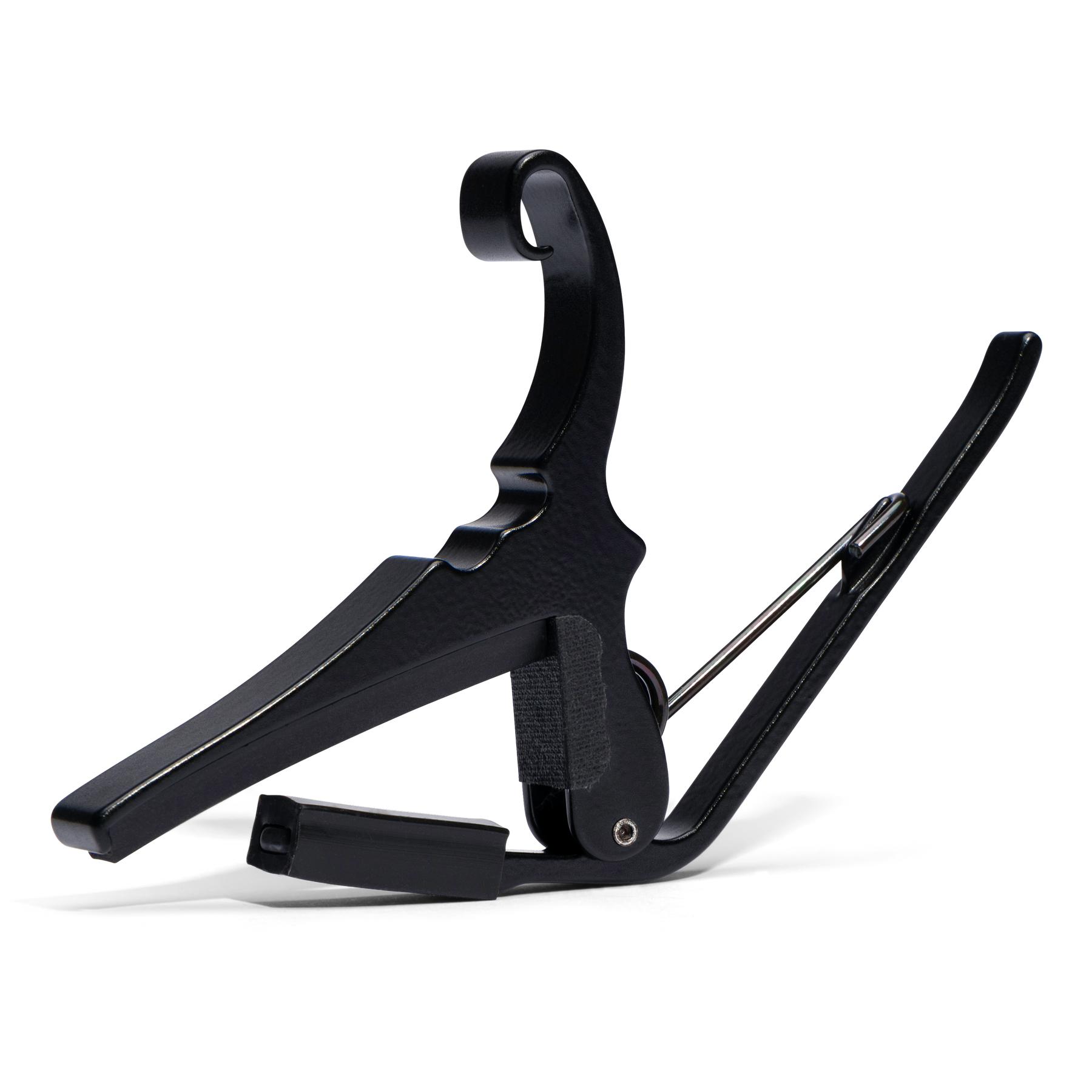 Kyser Quick Change Low Tension Acoustic Guitar Capo in Matte Black