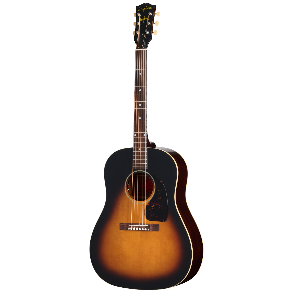 Epiphone 1942 Banner J-45 Reissue Acoustic Electric Guitar in Vintage Sunburst