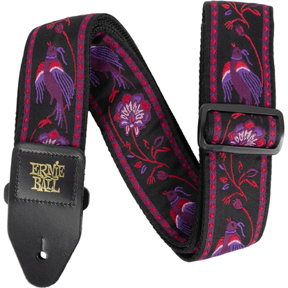 Ernie Ball Classic Jacquard Guitar Or Bass Strap in Pleasant Pheasant