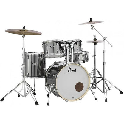 Pearl Export 20" Fusion 5 Piece Drum Kit in Smokey Chrome