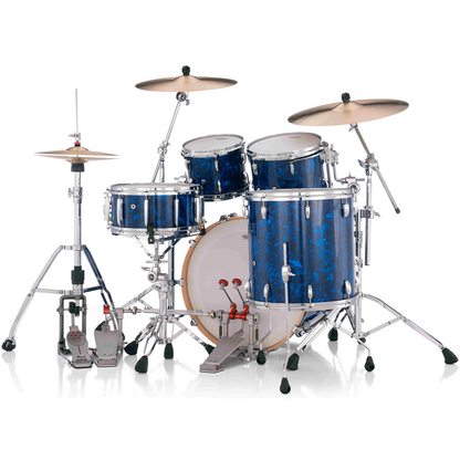 Pearl Masters Maple Gum 4-Piece Shell Pack in Blue Abalone