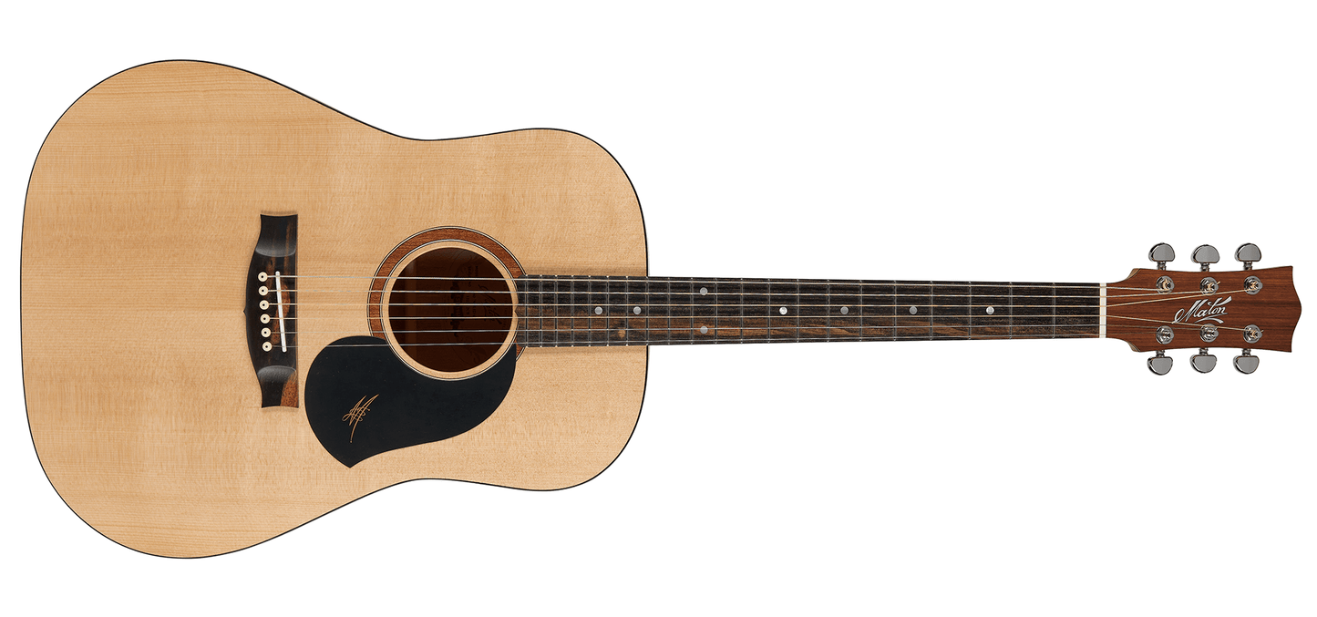 Maton S60 SRS Series Dreadnought Acoustic Guitar in Natural Satin