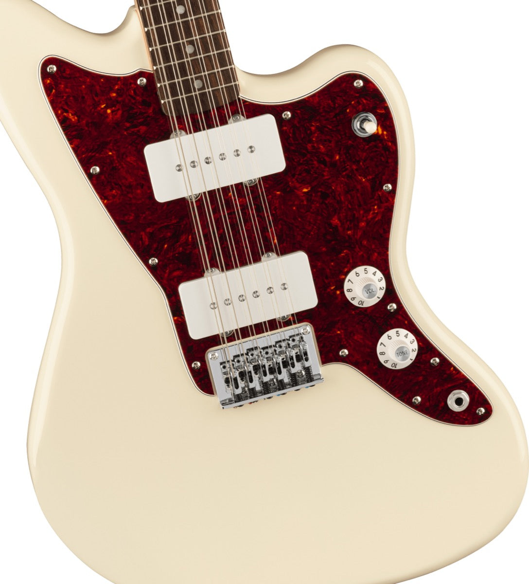 Squier Paranormal Jazzmaster XII in Olympic White