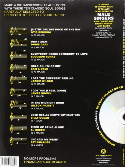 Audition Songs for Male Singers Classic Soul