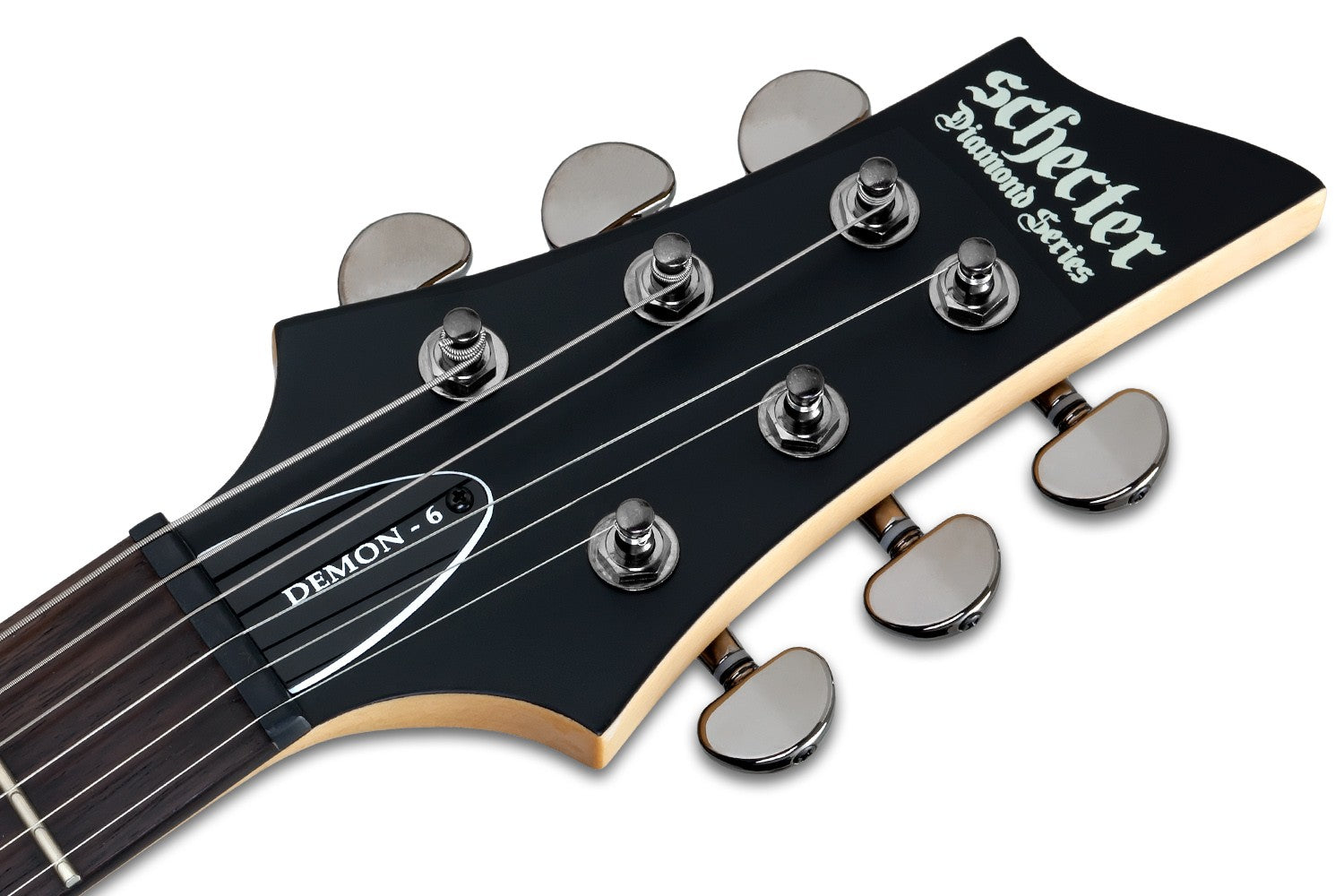 Schecter Demon 6 in Aged Black Satin