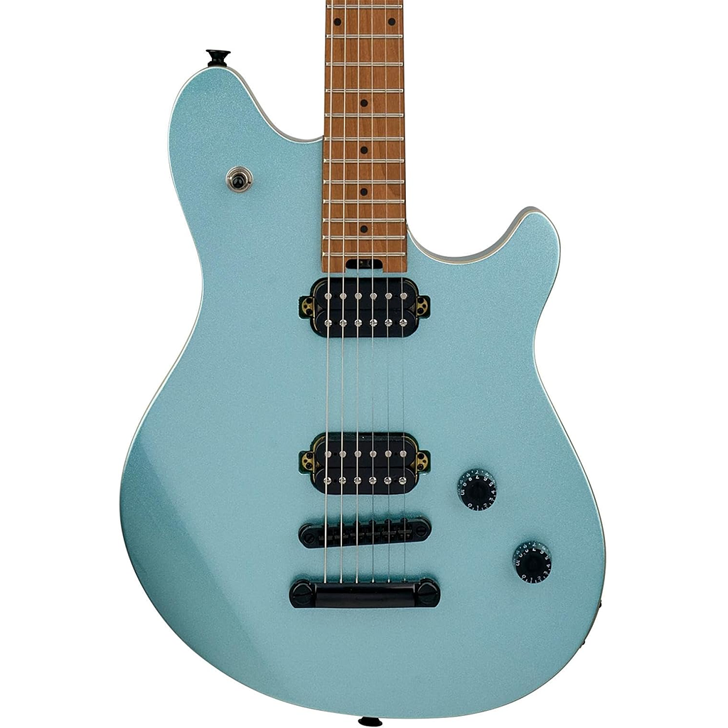 EVH Wolfgang Standard T.O.M. Electric Guitar in Sea Foam Pearl Metallic