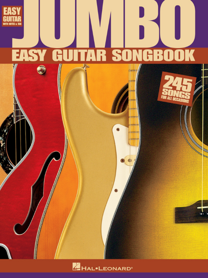 Jumbo Easy Guitar Songbook Notes & Tab