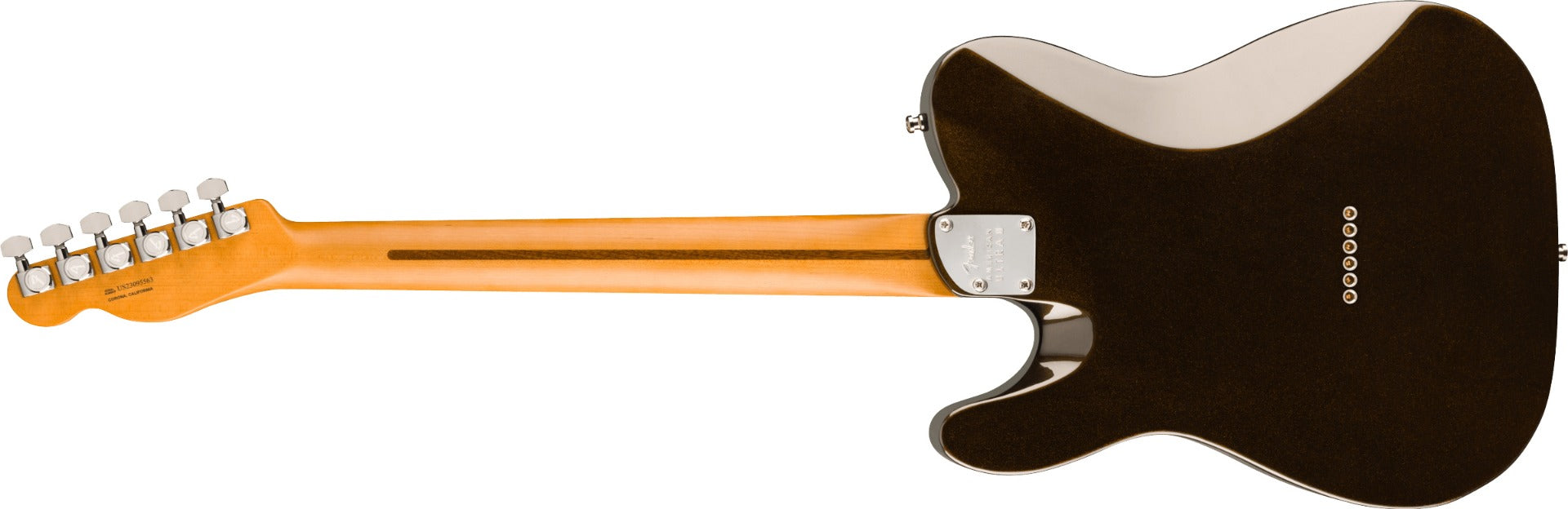 Fender American Ultra II Telecaster, Ebony Fingerboard in Texas Tea