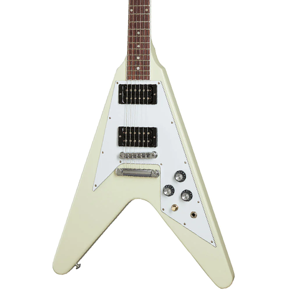 Gibson 70s Flying V in Classic White