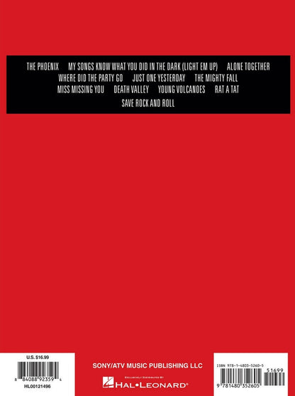 Fall Out Boy Save Rock And Roll PVG