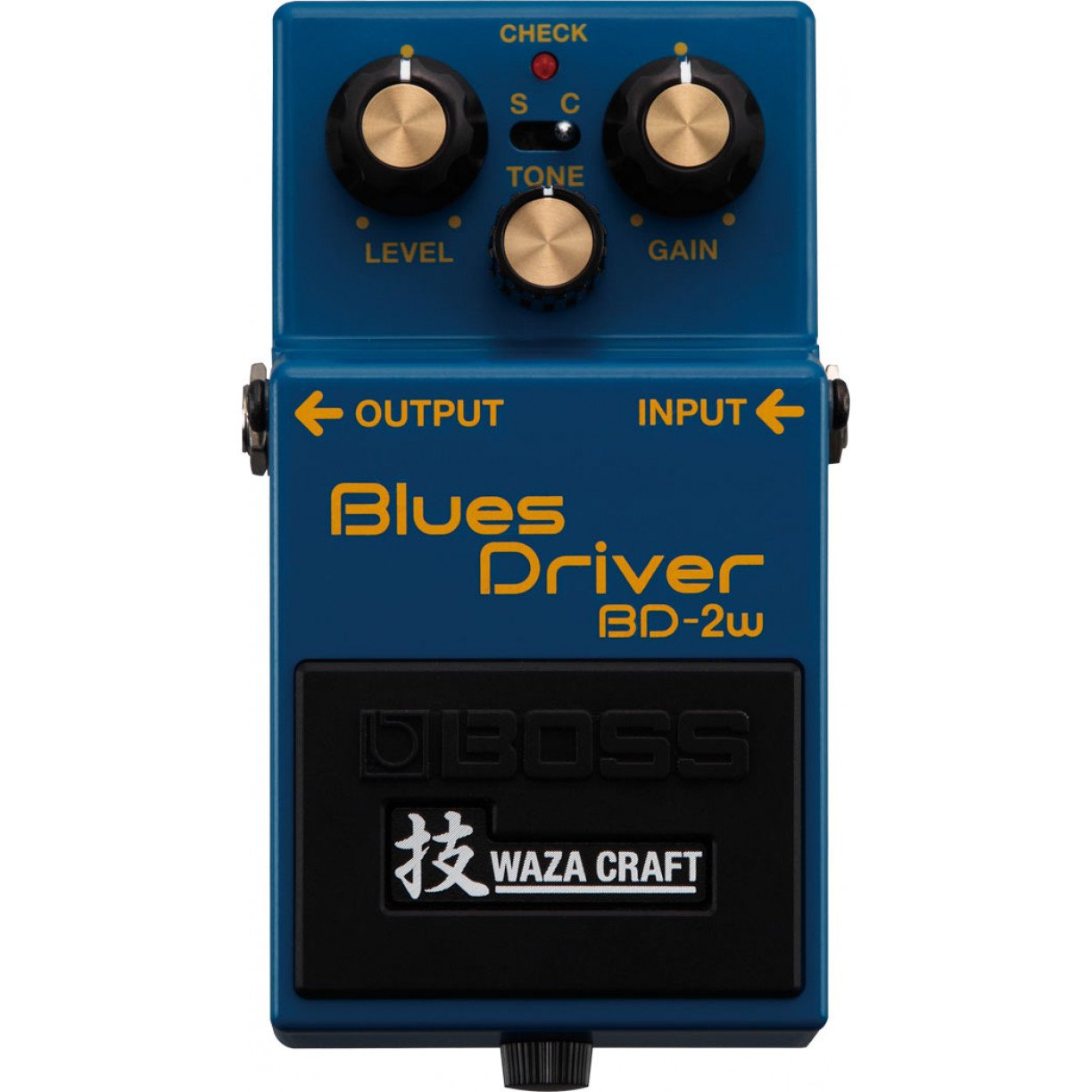 Boss BD2W Blues Driver Pedal Waza Craft Special Edition