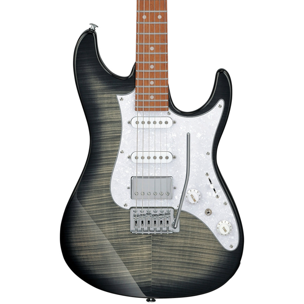 Ibanez AZ22S1F Electric Guitar in Transparent Black Sunburst