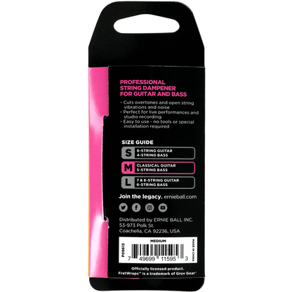 Ernie Ball Gruv Gear Fretwrap Medium