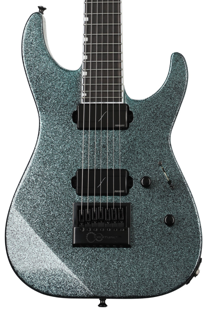 ESP E II M II 7B Baritone Evertune 7 string in Granite Sparkle