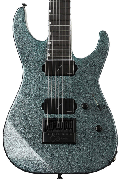 ESP E II M II 7B Baritone Evertune 7 string in Granite Sparkle
