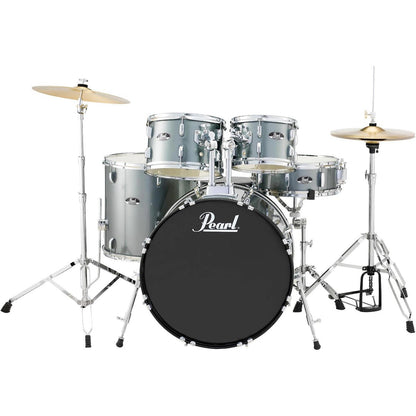 Pearl Roadshow PDRS505CC706 5 Piece Drum Kit in Charcoal Metallic